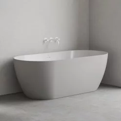   Kád, Ravak Freedom O Tec 170x77 Smoke Grey/fehér szabadonálló, fehér lefolyóval CD31500000