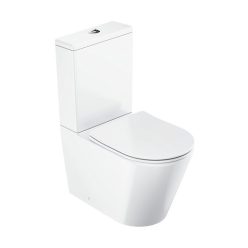   WC, Ravak Elegant RimOff monoblokkos WC ülökével, fehér X01872