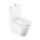 WC, Ravak Elegant RimOff monoblokkos WC ülökével, fehér X01872
