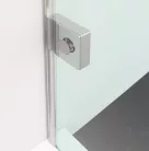Zuhanyajtó, Sapho Polysan FORTIS EDGE nyílóajtó sarokbelépéshez, 120 cm, jobbos FL1212R