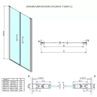 Zuhanyajtó, Sapho Gelco LORO duplaszárnyas nyílóajtó, 100 cm GN4310