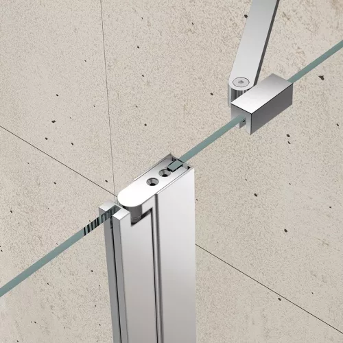 Zuhanyajtó, Sapho Gelco LORO nyílóajtó fix résszel, 100 cm GN4610