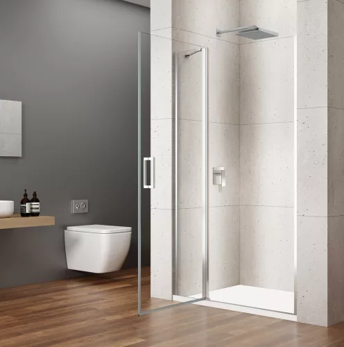 Zuhanyajtó, Sapho Gelco LORO nyílóajtó fix résszel, 120 cm GN4612