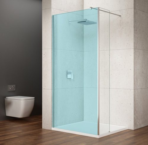 Fix fal, Sapho Gelco VARIO oldalfal, 35 cm, króm GX3510