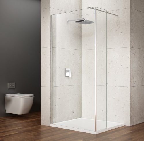 Fix fal, Sapho Gelco VARIO oldalfal, 35 cm, króm GX3510