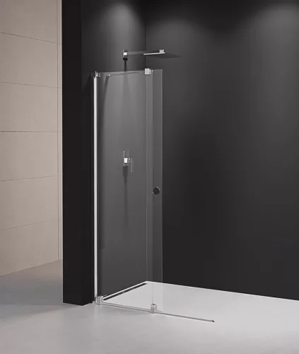 Zuhanyajtó, Sapho Polysan MODULAR SHOWER tolóajtó fix résszel 140 cm MS5-140