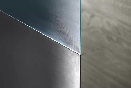 Walk-in, Aqualine Walk-in Fix zuhanyfal, 90x190cm, matt üveg WI090