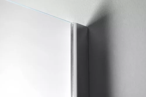 Walk-in, Aqualine Walk-in Fix zuhanyfal, 90x190cm, matt üveg WI090