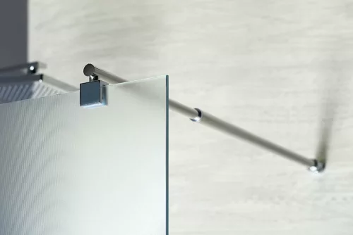 Walk-in, Aqualine Walk-in Fix zuhanyfal, 90x190cm, matt üveg WI090