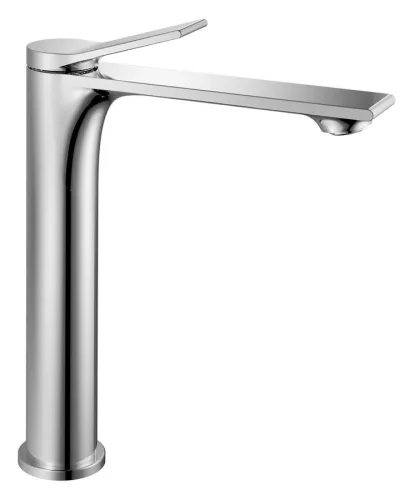Mosdó csaptelep, Aqualine Bolero magasított álló mosdócsaptelep, leeresztő nélkül, króm BC006