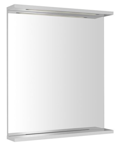 Fürdőszoba tükör, Aqualine KORIN LED tükör világítással, 60x70x12cm KO390S