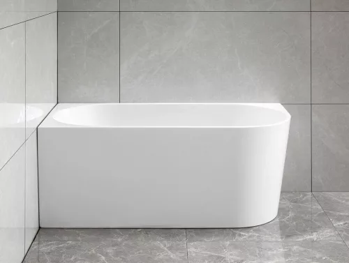 Kád, Aqualine TIBERA L szabadonálló kád, 140x75cm, akril E1066