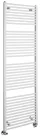 Egyenes radiátor, Aqualine DIRECT Fürdőszobai radiátor 600x1850 mm 1248W ILR86T
