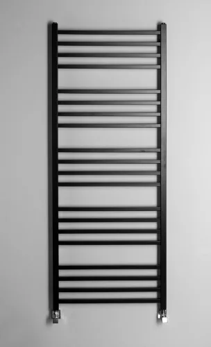 Egyenes radiátor, Sapho METRO fürdőszobai radiátor, 600x1510mm, matt fekete IR420TB