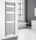 Íves radiátor, Aqualine ALYA íves fürdőszobai radiátor, 600x1703 mm, króm LLC205