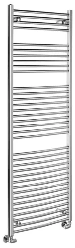 Íves radiátor, Aqualine ALYA íves fürdőszobai radiátor, 600x1703 mm, króm LLC205