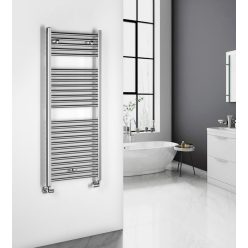   Egyenes radiátor, Aqualine ALYA fürdőszobai radiátor, 500x1230 mm, króm LLR104