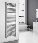 Egyenes radiátor, Aqualine ALYA fürdőszobai radiátor, 600x1703 mm, króm LLR106