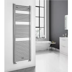   Egyenes radiátor, Aqualine ALYA fürdőszobai radiátor, 600x1703 mm, króm LLR106