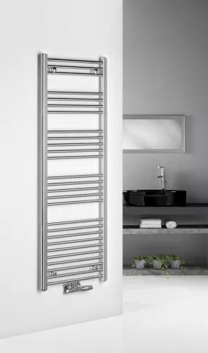 Egyenes radiátor, Aqualine ALYA fürdőszobai radiátor, középső bekötéssel, 500x1600 mm, LLS304