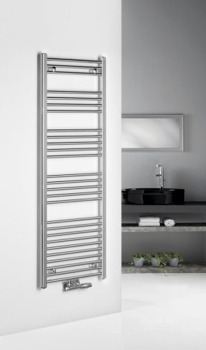 Egyenes radiátor, Aqualine ALYA fürdőszobai radiátor, középső bekötéssel, 400x1600 mm, LLS309