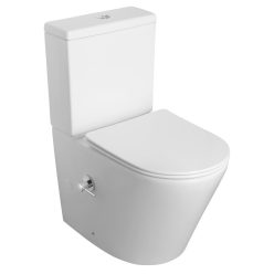   WC, Sapho Paco RIMLESS monoblokkos WC, ülőke nélkül, csapteleppel, bidézuhannyal PC1012RX