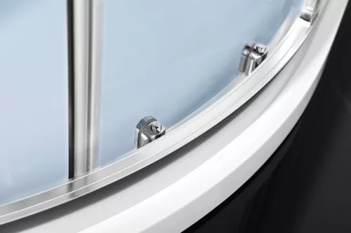 Zuhanykabin, Sapho Polysan EASY LINE íves zuhanykabin, 120x80 cm, L/R, transzparent üveg EL2315