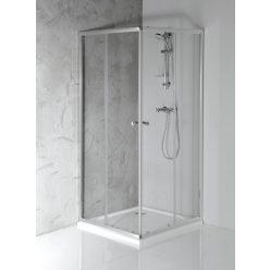   Zuhanykabin, Aqualine AGGA zuhanykabin, 90x90x185cm, króm HLF909Y