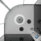 Hidromasszázs zuhanykabin, Sanotechnik Austin hidromasszázs zuhanykabin CL20 fekete/króm