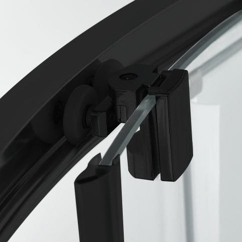 Hidromasszázs zuhanykabin, Sanotechnik Miami hidromasszázs zuhanykabin CL21B fehér/fekete