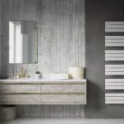 Egyenes radiátor, Sanotechnik AREZZO fürdőszobai fűtőtest, fehér, 915 W AL173