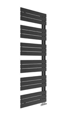 Egyenes radiátor, Sanotechnik AREZZO fürdőszobai fűtőtest, fekete, 915 W ALS173