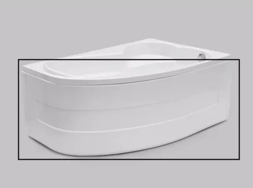 Előlap, West Ivory 150-es, jobbos kádhoz
