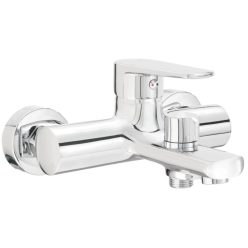   Kádtöltő csaptelep, Deante Tubo kádcsaptelep zuhanyszett nélkül, króm BUT_010M