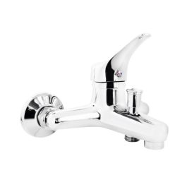   Kádtöltő csaptelep, Deante Joko kádtöltő csaptelep, fali, króm BOJ_010M