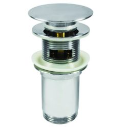   Lefolyó, Deante click-clack leeresztő mosdókagylóhoz, bidéhez, univerzális, króm NHC_010U