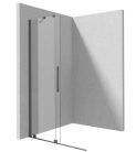 Walk-in, Deante Prizma tolóajtós walk-in, titán, 100 cm KTJ_D30R