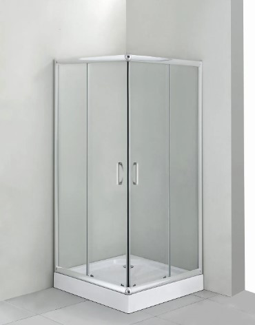 Zuhanytálca, Deante Funkia szögletes akril zuhanytálca, fehér 90 cm KTC_041B