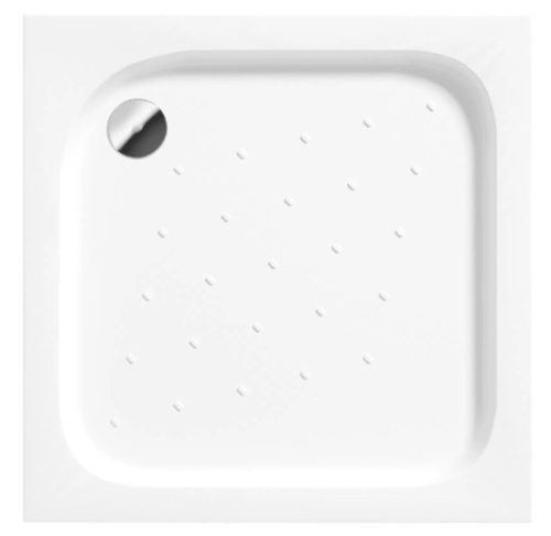 Zuhanytálca, Deante Funkia szögletes akril zuhanytálca, fehér 90 cm KTC_041B