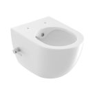 WC, Ravak Uni Chrome RimOff WC bidé funkcióval, fehér X01912
