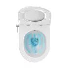 WC, Ravak Uni Chrome RimOff WC bidé funkcióval, fehér X01912