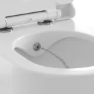 WC, Ravak Uni Chrome RimOff WC bidé funkcióval, fehér X01912