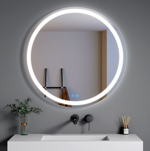 Tükör, Aquatrend LH-LM08 kerek 80x2.8x80 cm