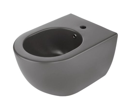 Bidé, Deante Peonia fali bidé antracit/titanium CDE_DBPW