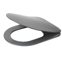   WC tető, Deante Peonia wc tető, slim, soft close, antracit/titanium CDE_DSOZ