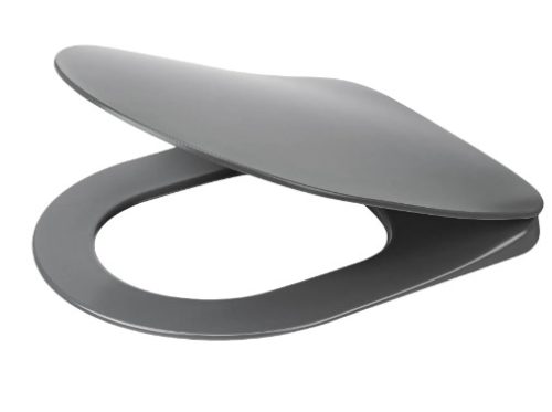 WC tető, Deante Peonia wc tető, slim, soft close, antracit/titanium CDE_DSOZ