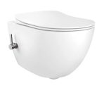 WC, Deante Peonia Wc csésze bidé funkcióval, keverő csapteleppel, fehér CBP_6WPW