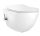 WC, Deante Peonia Wc csésze bidé funkcióval, keverő csapteleppel, fehér CBP_6WPW