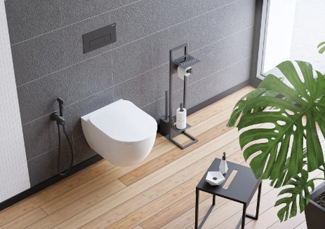 WC, Deante Peonia fali Wc csésze, perem nélküli, fehér CDE_6ZPW