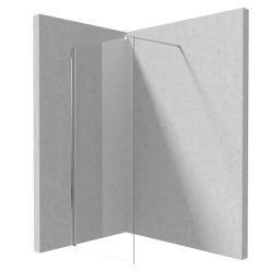 Walk-in, Deante Kerria Plus zuhanyfal 90 cm, króm KTS_039P